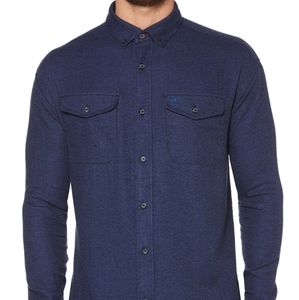 Original Penguin Jaspe Stretch Flannel Sport Shirt